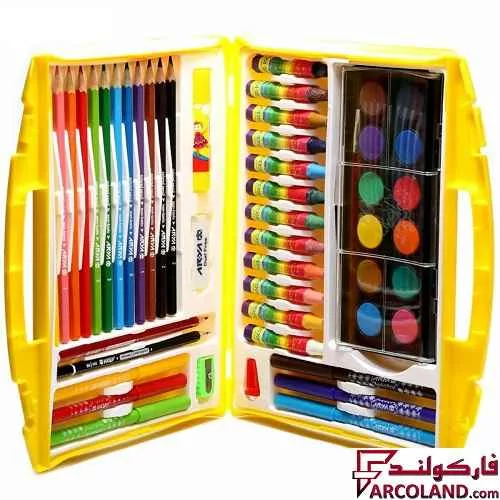 خرید اینترنتی و قیمت کیف نقاشی 48 تکه آریا مدل Arya 6030