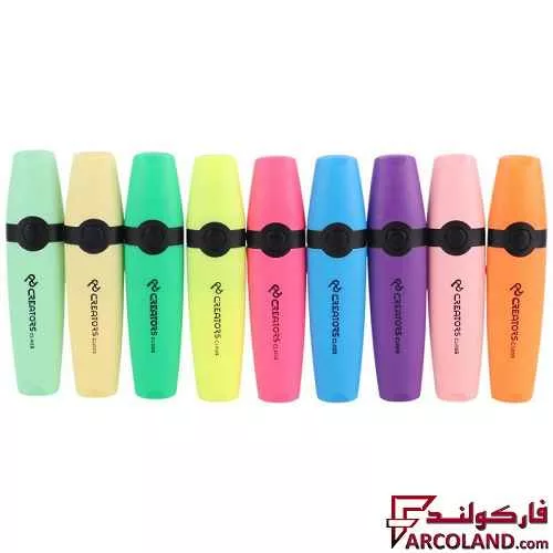 خرید اینترنتی و قیمت ماژیک هایلایتر کریتورز کلاس Creators Class Lumo HLV-18 بسته 18 عددی