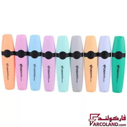 خرید اینترنتی و قیمت ماژیک هایلایتر کریتورز کلاس Creators Class Lumo HLV-18 بسته 18 عددی