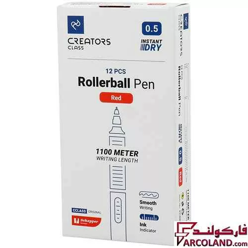 روان نویس 0.5 میلی متری مونت کریتورز کلاس Monet PCRP-41 بسته 12 عددی