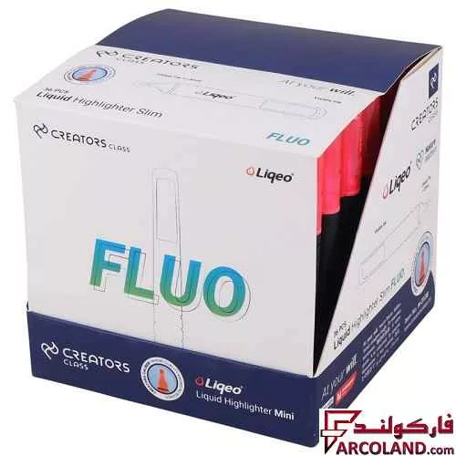 خرید اینترنتی و قیمت ماژیک هایلایتر مایع اسلیم کریتورز کلاس Creators Class FLUO H-3130 بسته 36 عددی