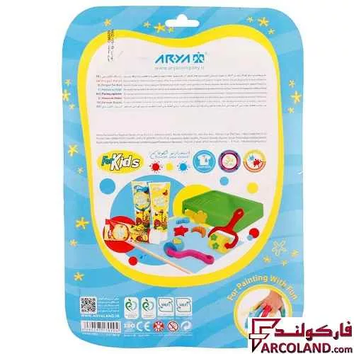 خرید اینترنتی و قیمت رنگ انگشتی 3 رنگ آریا مدل Arya 7020