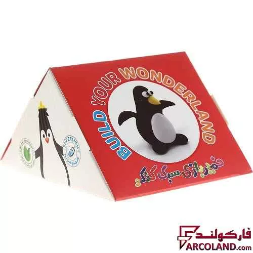 خمیر بازی 3 رنگ کنکو طرح پنگوئن کد 4831