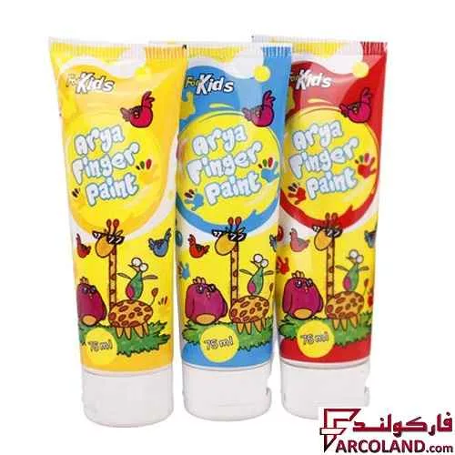 خرید اینترنتی و قیمت رنگ انگشتی 3 رنگ آریا مدل Arya 7016