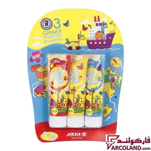 رنگ انگشتی 3 رنگ آریا مدل Arya 7016