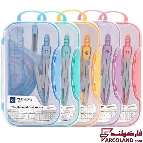 ست پرگار ٧ تکه مث کریتورز کلاس Creators Class CS-313-M