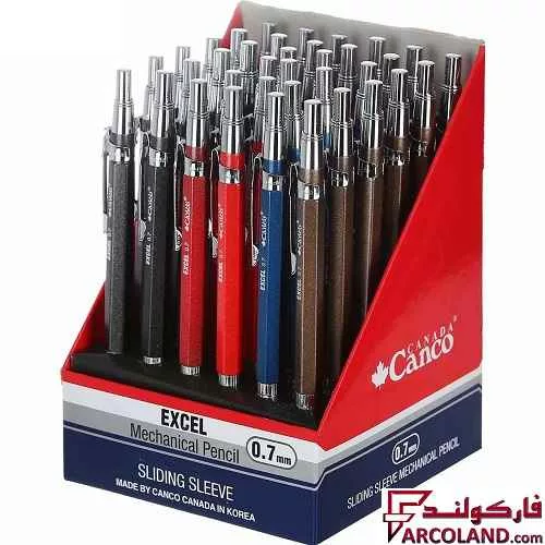 مداد نوکی 0.7 میلی متری کنکو مدل Excel بسته 36 عددی