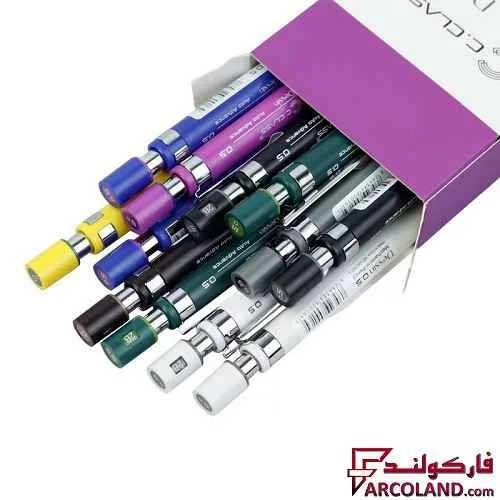 خرید اینترنتی و قیمت مداد نوکی 0.5 میلی متری دسین کریتورز کلاس Dessin MP-DA1001 بسته 12 عددی