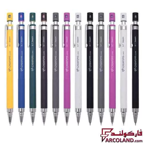 مداد نوکی 0.7 میلی متری دسین کریتورز کلاس Dessin MP-DA1001 بسته 12 عددی