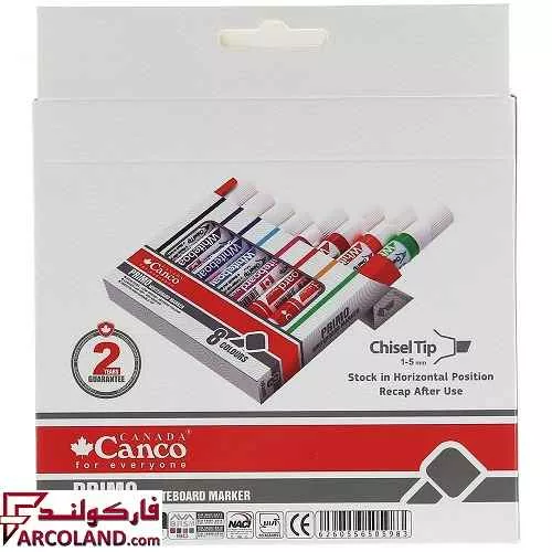 خرید اینترنتی و قیمت ماژیک وایت برد کنکو مدل پریمو کد 5983 بسته 8 عددی