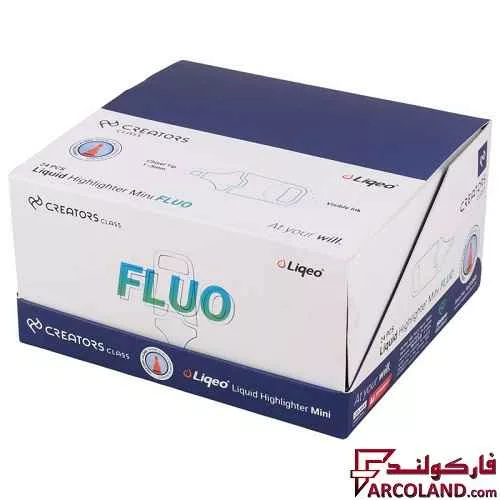 خرید اینترنتی و قیمت ماژیک هایلایتر مایع مینی کریتورز کلاس Creators Class FLUO H-3128B بسته 24 عددی