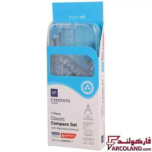 خرید اینترنتی و قیمت ست پرگار ٧ تکه کلاسیک کریتورز کلاس Creators Class CCMPCS7