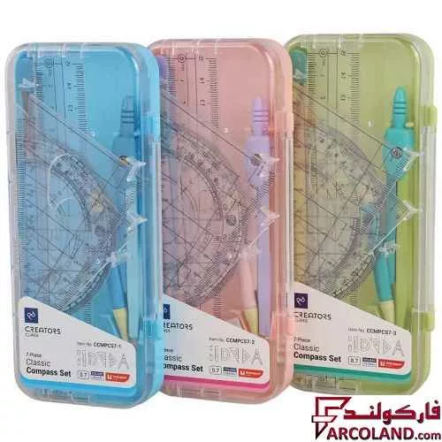 خرید اینترنتی و قیمت ست پرگار ٧ تکه کلاسیک کریتورز کلاس Creators Class CCMPCS7