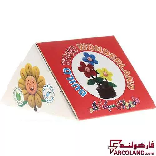 خمیر بازی 5 رنگ کنکو طرح گل کد 4787
