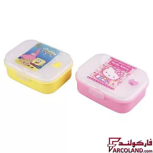 خرید اینترنتی و قیمت ظرف غذا مستطیل بزرگ سوپاپ دار آریا مدل Arya 6024