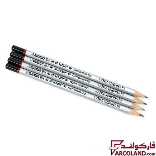 خرید اینترنتی و قیمت مداد مشکی آریا Arya 3050 بسته 12 عددی