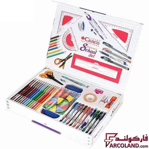 خرید اینترنتی و قیمت بسته لوازم تحریر کنکو مناسب برای بالای 9 سال بسته 37 عددی
