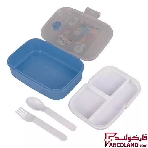 خرید اینترنتی و قیمت ظرف غذا مستطیل کوچک سوپاپ دار آریا مدل Arya 6023