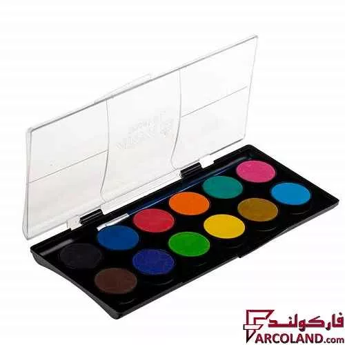 خرید اینترنتی و قیمت آبرنگ 12 رنگ آریا مدل Arya 5009