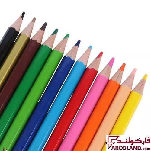 خرید اینترنتی و قیمت مداد رنگی 12 رنگ کنکو کیدز جعبه مقوایی مدل Kids