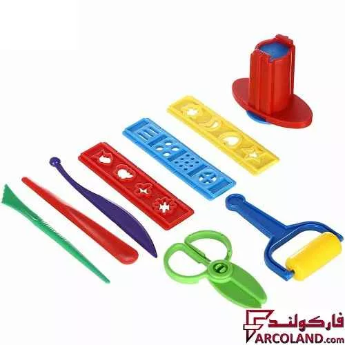 خرید اینترنتی و قیمت خمیر بازی سطلی 15 رنگ آریا مدل Arya 1056