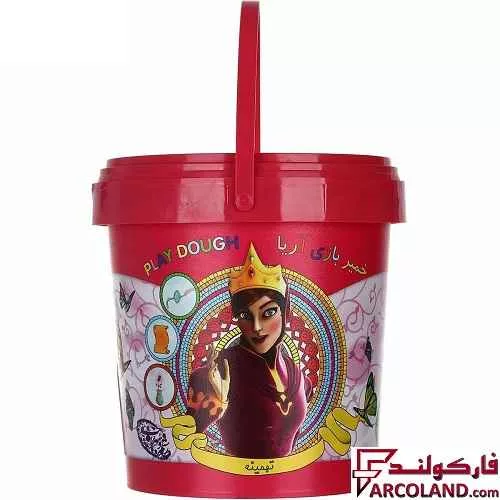 خمیر بازی سطلی 15 رنگ آریا مدل Arya 1056