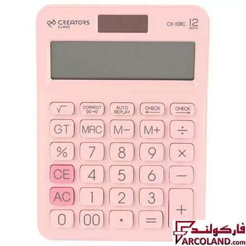 ماشین حساب مث میت کریتورز کلاس Creators Class CX-108C