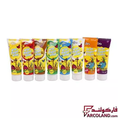 خرید اینترنتی و قیمت رنگ انگشتی 8 رنگ آریا مدل Arya 7014