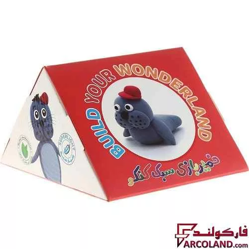 خمیر بازی 4 رنگ کنکو طرح فک دریایی کد 4800