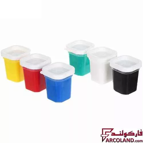 خرید اینترنتی و قیمت خمیر بازی 6 رنگ کنکو مدل اتوبوسی کد 8120
