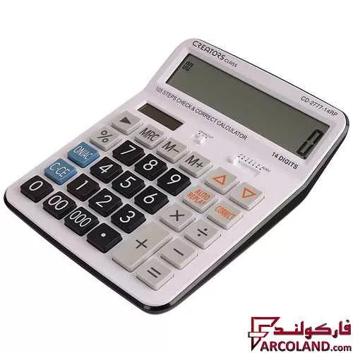 خرید اینترنتی و قیمت ماشین حساب 14 پرو دی کریتورز کلاس Creators Class CD-2777-14RP