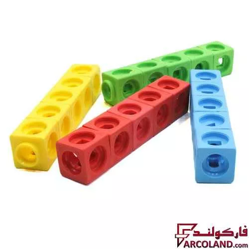 خرید اینترنتی و قیمت چینه مکعب آموزشی توتو مدل Toto 2087 بسته 20 عددی