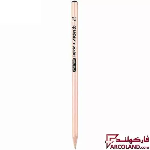 مداد مشکی آریا طرح متالیک Arya 3006
