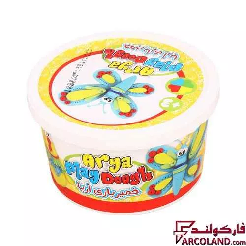 خمیر بازی سطلی 4 رنگ آریا مدل Arya 1030