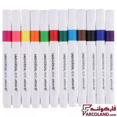 خرید اینترنتی و قیمت ماژیک نقاشی 12 رنگ آریا مدل Arya 9083
