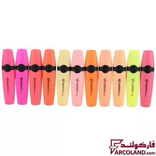 خرید اینترنتی و قیمت ماژیک هایلایتر کریتورز کلاس Creators Class Lumo HLV-24 بسته 24 عددی
