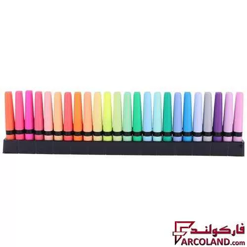 خرید اینترنتی و قیمت ماژیک هایلایتر کریتورز کلاس Creators Class Lumo HLV-24 بسته 24 عددی