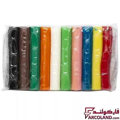خرید اینترنتی و قیمت خمیر بازی 10 رنگ توتو جعبه مقوایی کد Toto 1102