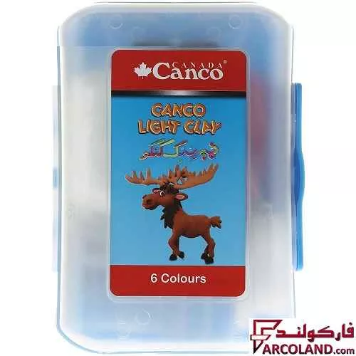 خرید اینترنتی و قیمت خمیر بازی 6 رنگ کنکو مدل ظرف غذا کد 02-9202