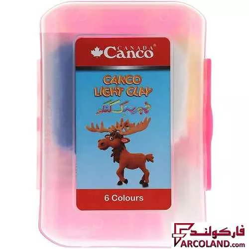 خمیر بازی 6 رنگ کنکو مدل ظرف غذا کد 02-9202