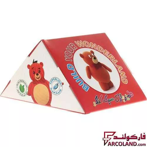 خمیر بازی 4 رنگ کنکو طرح خرس کد 5654