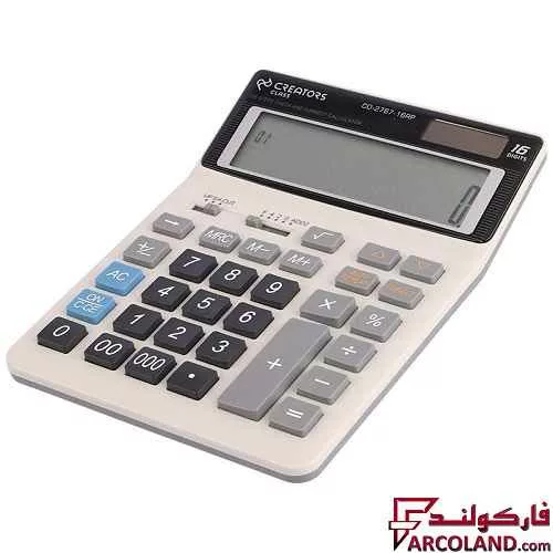 خرید اینترنتی و قیمت ماشین حساب ۱۶ پرو کریتورز کلاس Creators Class CD-2767-16RP