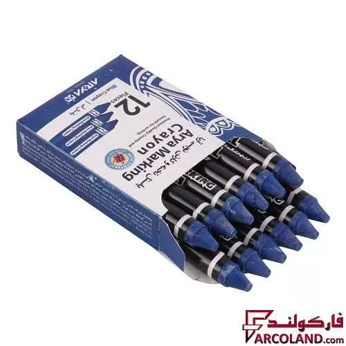خرید اینترنتی و قیمت پاستل کارتن نویسی آریا Arya 2012 بسته 12 عددی