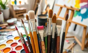 راهنمای کامل خرید بهترین قلموها برای گواش و خلق آثار هنری ماندگار