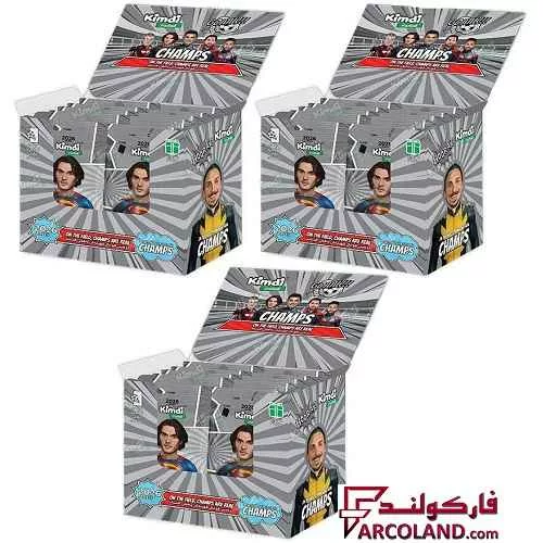 کیمدی کارت فوتبال چمپس مدل Champs 2026 بسته 90 عددی