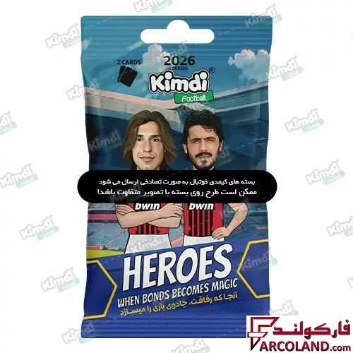 کیمدی کارت فوتبال هیرو مدل Heroes 2026