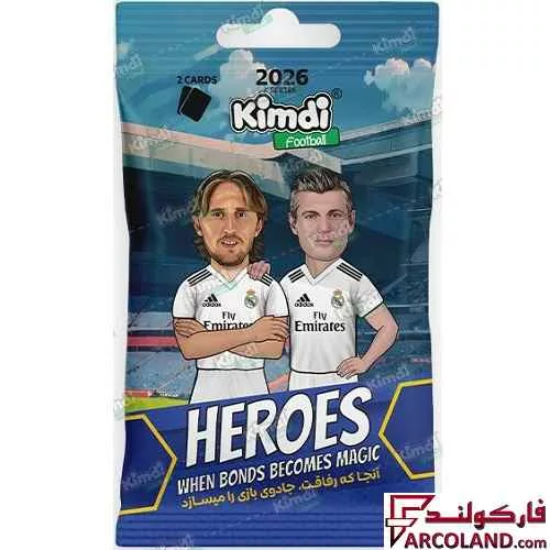 کیمدی کارت فوتبال هیرو مدل Heroes 2026