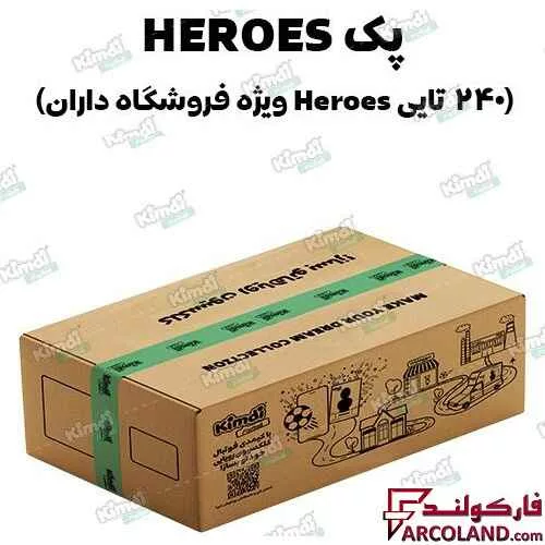 کیمدی کارت فوتبال هیرو مدل Heroes 2026 بسته 240 عددی