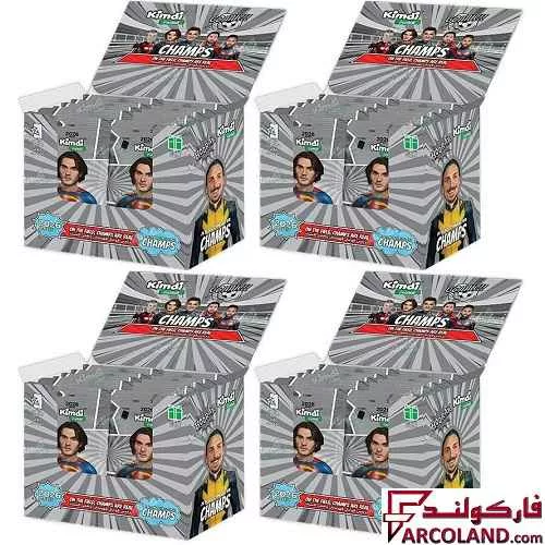 کیمدی کارت فوتبال چمپس مدل Champs 2026 بسته 120 عددی