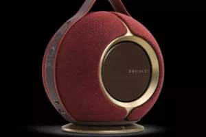 اسپیکر طلایی لوکس با طلای ۲۴ عیار؛ صدایی که می‌درخشد مثل جواهر!